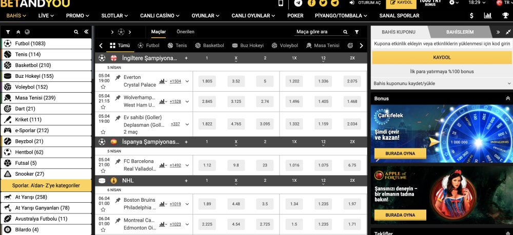 Betandyou Bookinging Company