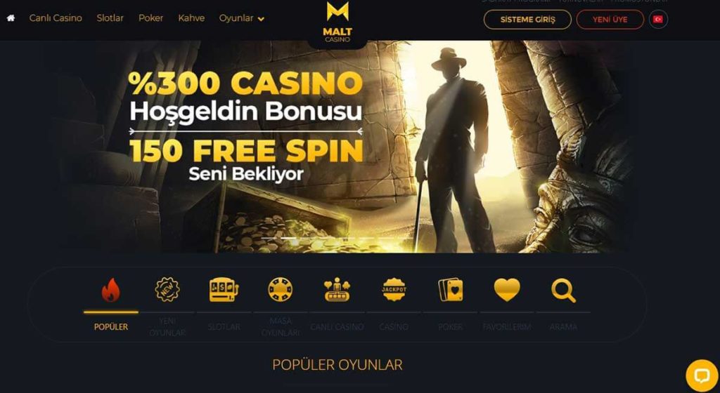 Malt Casino, oyuncularına 7/24 müşteri desteği sunar
